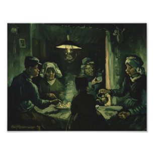 Vincent van Gogh - The Potato Eaters Photo Print