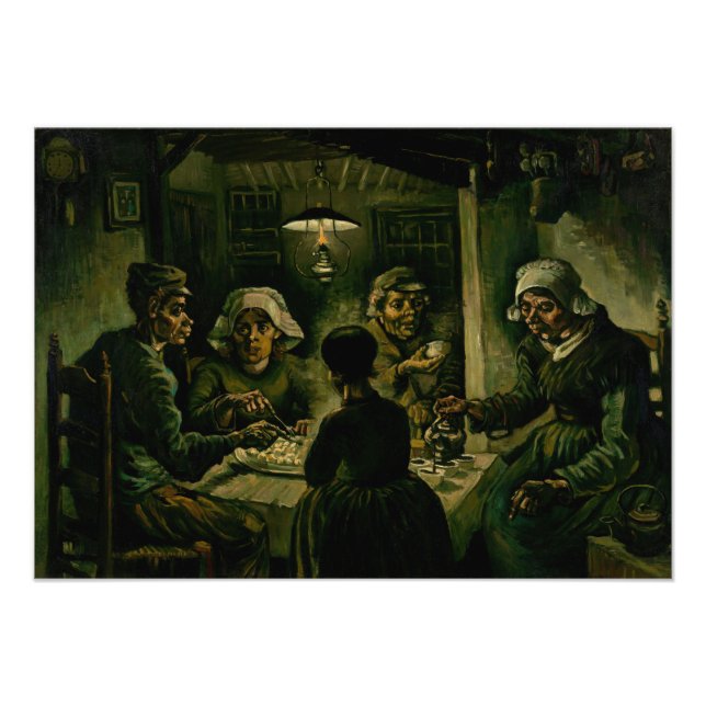 Vincent van Gogh - The Potato Eaters Photo Print (Front)