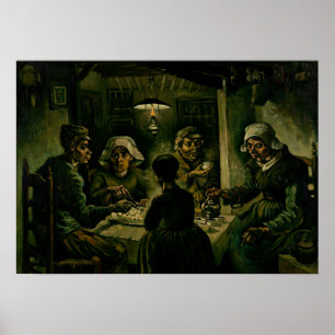 Vincent van Gogh - The Potato Eaters Poster