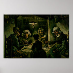Vincent van Gogh - The Potato Eaters Poster