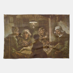 Vincent van Gogh - The Potato Eaters Tea Towel
