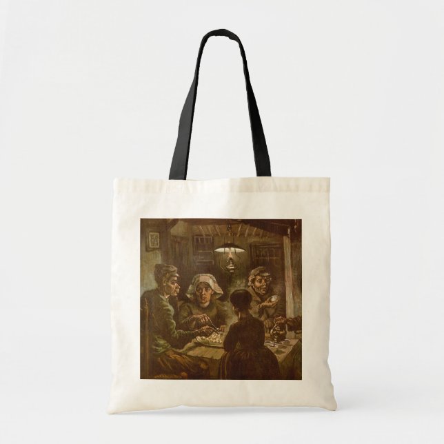 Vincent van Gogh - The Potato Eaters Tote Bag (Front)