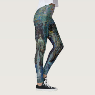 Vincent van Gogh - The Prison Courtyard Leggings