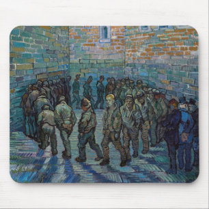 Vincent van Gogh - The Prison Courtyard Mouse Mat