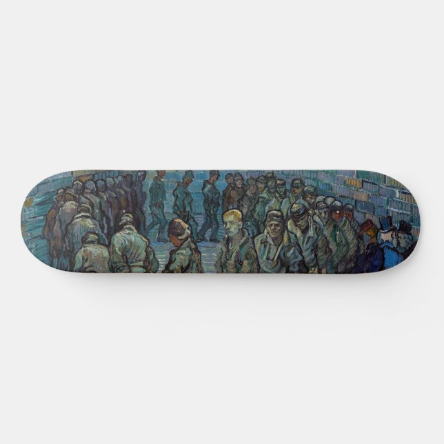 Vincent van Gogh - The Prison Courtyard Skateboard (Horz)