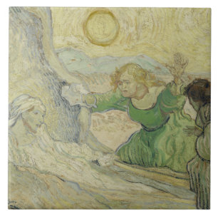 Vincent van Gogh - The Raising of Lazarus Tile