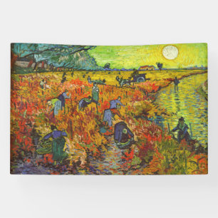 Vincent van Gogh - The Red Vineyard Banner