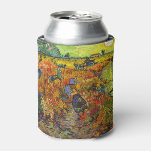 Vincent van Gogh - The Red Vineyard Can Cooler