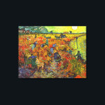 Vincent van Gogh - The Red Vineyard Canvas Print<br><div class="desc">The Red Vineyard - Vincent van Gogh,  1888</div>