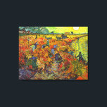 Vincent van Gogh - The Red Vineyard Canvas Print<br><div class="desc">The Red Vineyard - Vincent van Gogh,  1888</div>