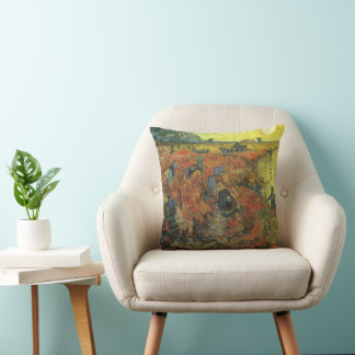 Vincent van Gogh - The Red Vineyard Cushion