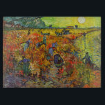 Vincent van Gogh - The Red Vineyard Cutting Board<br><div class="desc">The Red Vineyard - Vincent van Gogh,  1888</div>