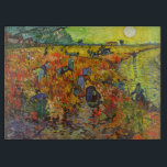Vincent van Gogh - The Red Vineyard Cutting Board<br><div class="desc">The Red Vineyard - Vincent van Gogh,  1888</div>