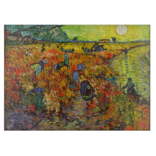 Vincent van Gogh - The Red Vineyard Cutting Board