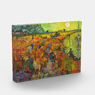 Vincent van Gogh - The Red Vineyard Photo Block