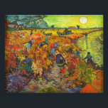 Vincent van Gogh - The Red Vineyard Photo Print<br><div class="desc">The Red Vineyard - Vincent van Gogh,  1888</div>