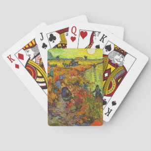 Vincent van Gogh - The Red Vineyard Playing Cards