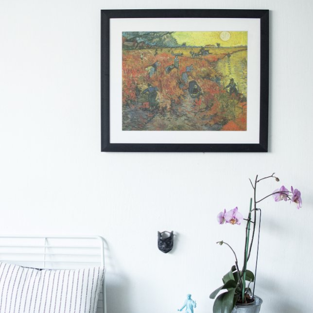 Vincent van Gogh - The Red Vineyard Poster (Creator Uploaded)