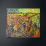 Vincent van Gogh - The Red Vineyard Tapestry<br><div class="desc">The Red Vineyard - Vincent van Gogh,  1888</div>