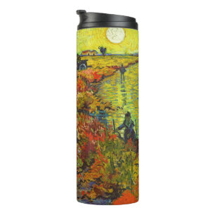 Vincent van Gogh - The Red Vineyard Thermal Tumbler