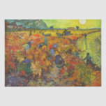 Vincent van Gogh - The Red Vineyard Tissue Paper<br><div class="desc">The Red Vineyard - Vincent van Gogh,  1888</div>