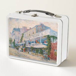 Vincent van Gogh - The Restaurant de la Sirene Metal Lunch Box