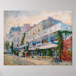 Vincent van Gogh - The Restaurant de la Sirene Poster