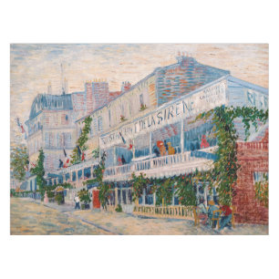 Vincent van Gogh - The Restaurant de la Sirene Tablecloth