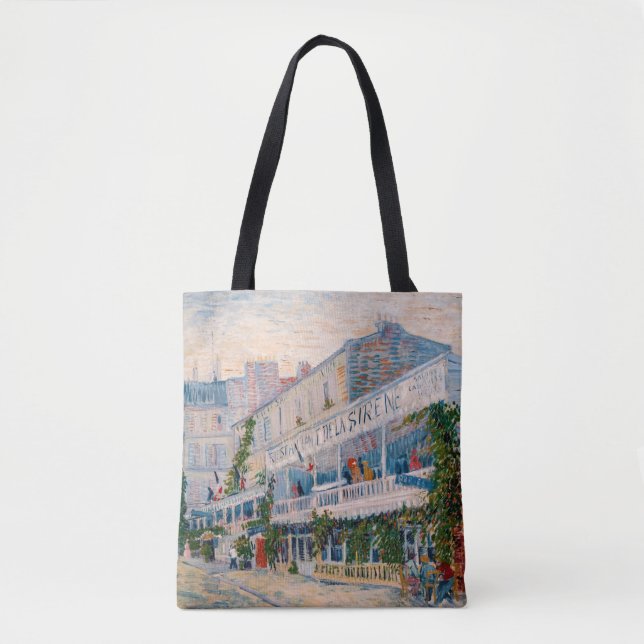 Vincent van Gogh - The Restaurant de la Sirene Tote Bag (Front)
