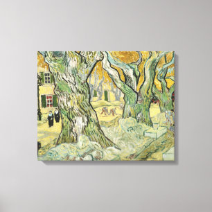 Vincent van Gogh - The Road Menders Canvas Print