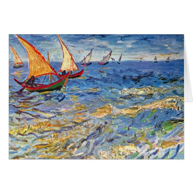 Vincent Van Gogh - The Sea At Saintes Maries (Front Horizontal)