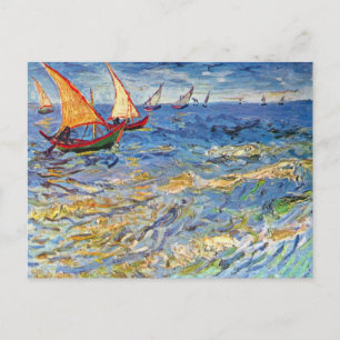 Vincent Van Gogh - The Sea At Saintes Maries Postcard