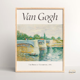 Vincent van Gogh The Seine with the Pont Print