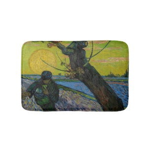 Vincent van Gogh - The Sower Bath Mat