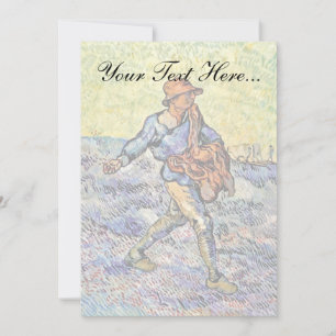 Vincent Van Gogh - The Sower - Fine Art Painting