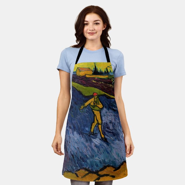 Vincent van Gogh - The Sower: Outskirts of Arles Apron (Worn)