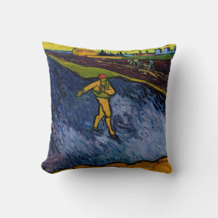 Vincent van Gogh - The Sower: Outskirts of Arles  Cushion