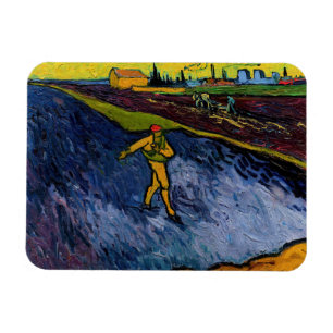 Vincent van Gogh - The Sower: Outskirts of Arles Magnet