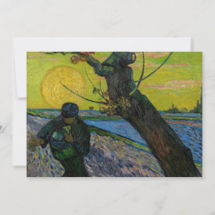 Vincent van Gogh - The Sower  Thank You Card