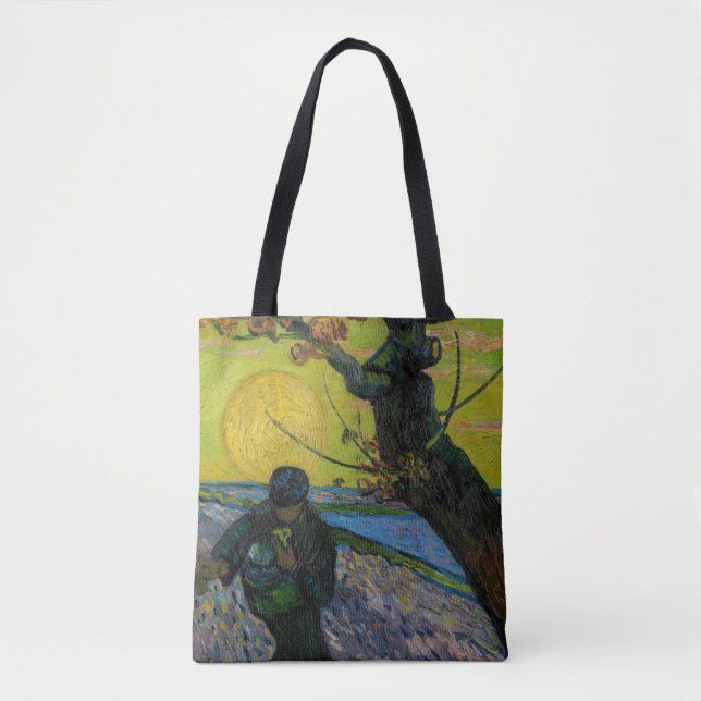 Vincent van Gogh - The Sower Tote Bag (Front)