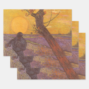 Vincent van Gogh - The Sower Wrapping Paper Sheet