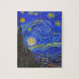 Vincent van Gogh - The Starry Night (1889) Jigsaw Puzzle