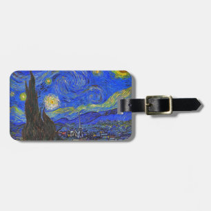 Vincent van Gogh - The Starry Night (1889) Luggage Tag