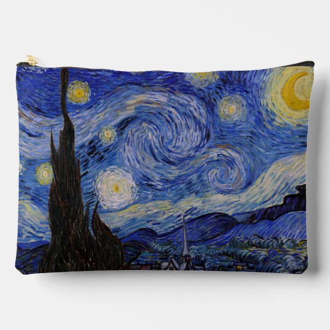 Vincent Van Gogh - The Starry night Accessory Pouch (Front)
