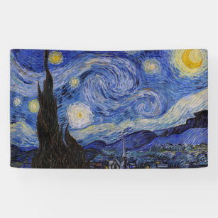 Vincent Van Gogh - The Starry night Banner