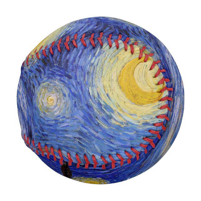 Vincent Van Gogh - The Starry night Baseball (Front Right)