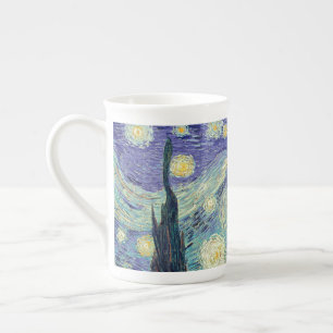 Vincent Van Gogh/ The Starry Night Bone China Mug