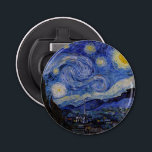 Vincent Van Gogh - The Starry night Bottle Opener<br><div class="desc">The Starry Night / La nuit etoilee - Vincent Van Gogh in 1889</div>