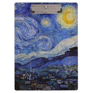 Vincent Van Gogh - The Starry night Clipboard