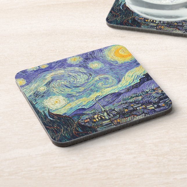 Vincent Van Gogh/ The Starry Night   Coaster (Left Side)